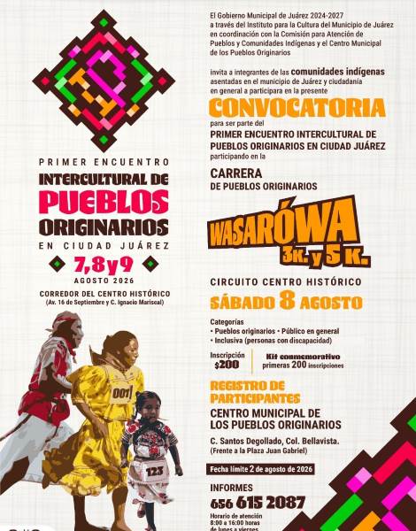 Invitan a participar en la carrera Wasarówa 3K y 5K