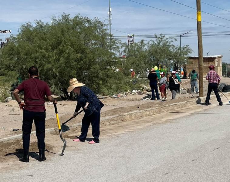 Juárez Amanece Limpio llega a Riberas del Bravo etapa IX con jornada de limpieza