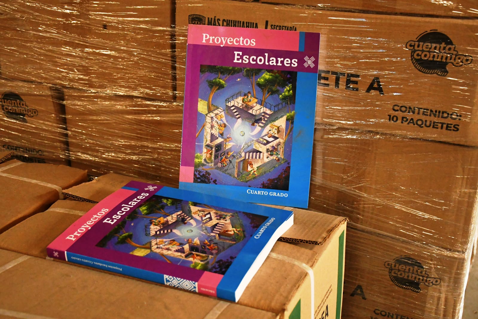 Avanza educación con 75% en la recepción de Libros de Texto Gratuitos.