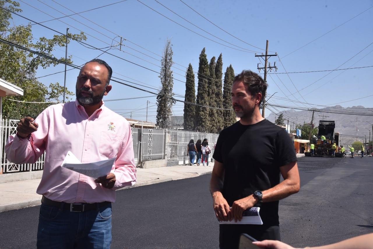 Anuncia municipio nuevas obras de pavimentación.