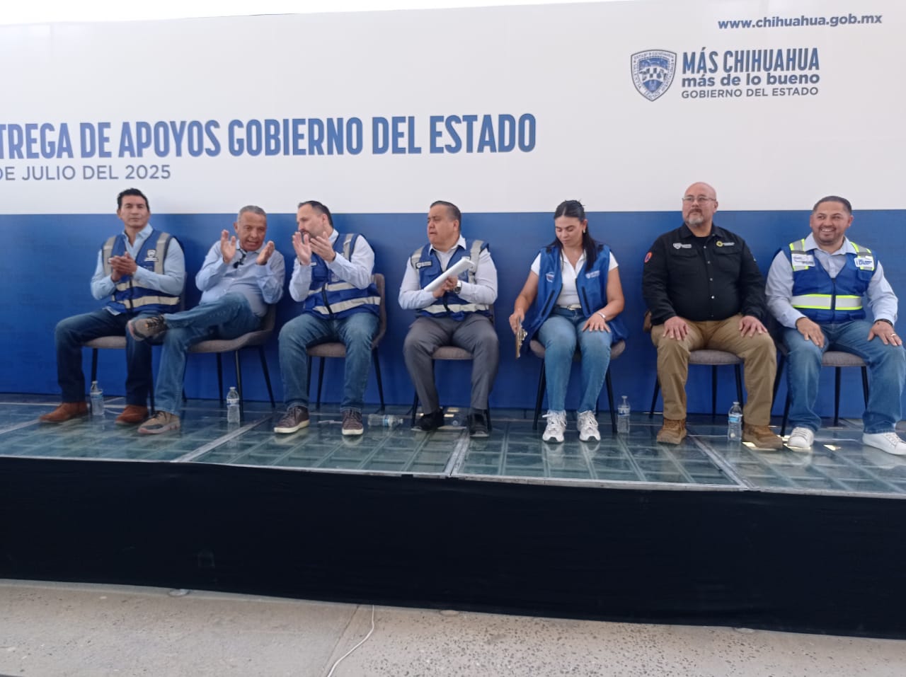 Avanza estado en la estrategia de atención a familias afectadas por las lluvias.