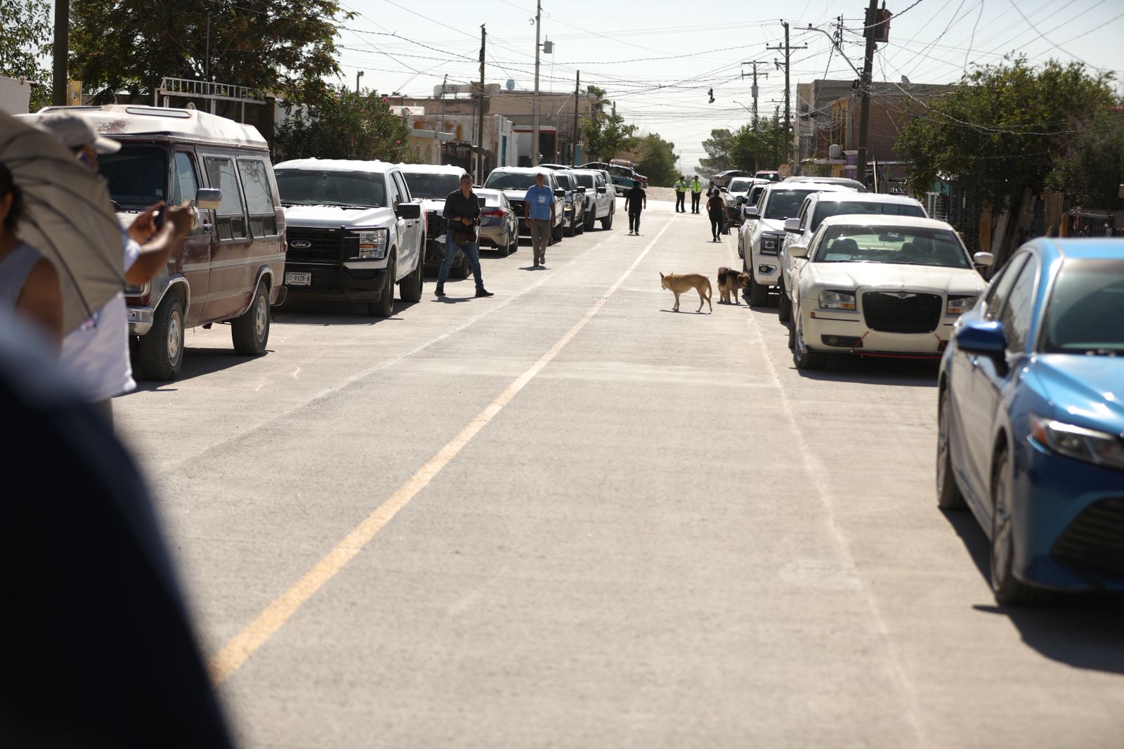 Vecinos y Gobierno pavimentan calle Baudelio Uribe bajo esquema 75-25