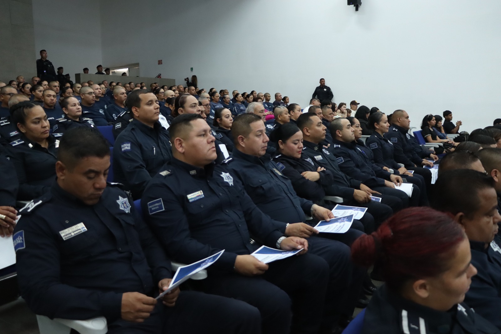 Reconoce SSPM a elementos distinguidos durante el mes de junio.