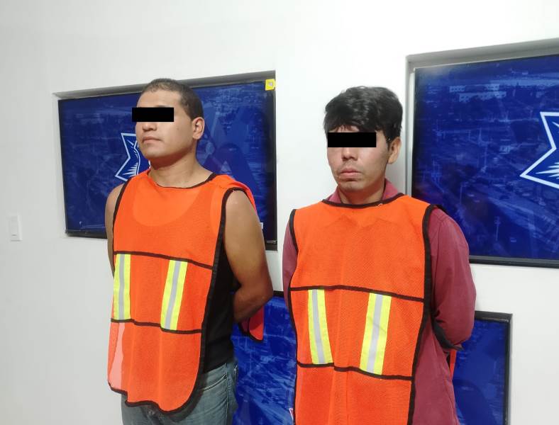 Detienen a dos hombres por intento de robo en jardín de niños