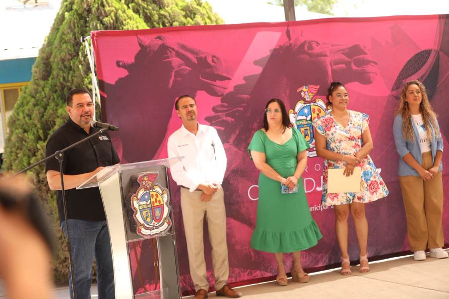 Refuerza Presidente Municipal infraestructura educativa con obras en dos planteles de Ciudad Juárez