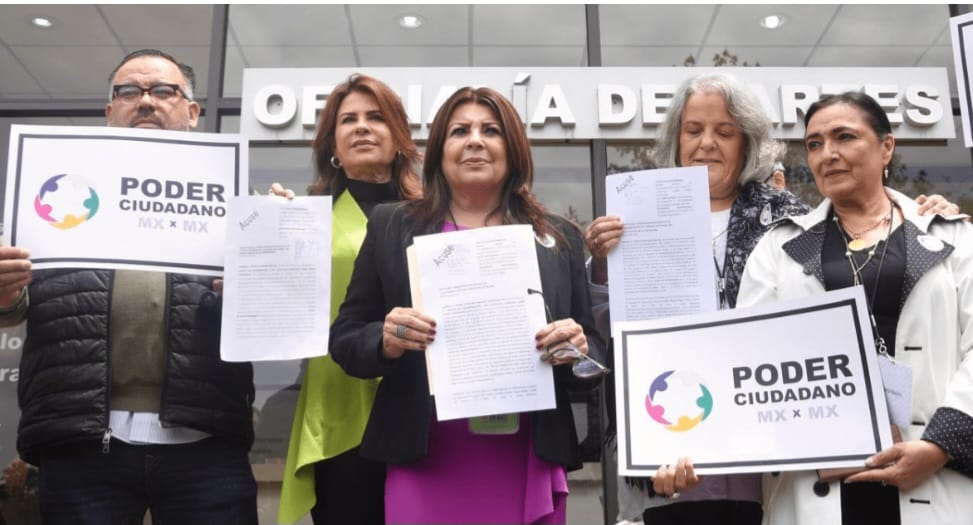 Presenta Poder Ciudadano recurso de impugnación de elección judicial.