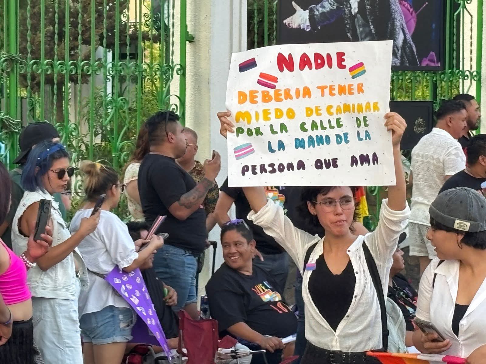 Salen miles a participar en la Marcha de las Diversidades en la zona Centro.