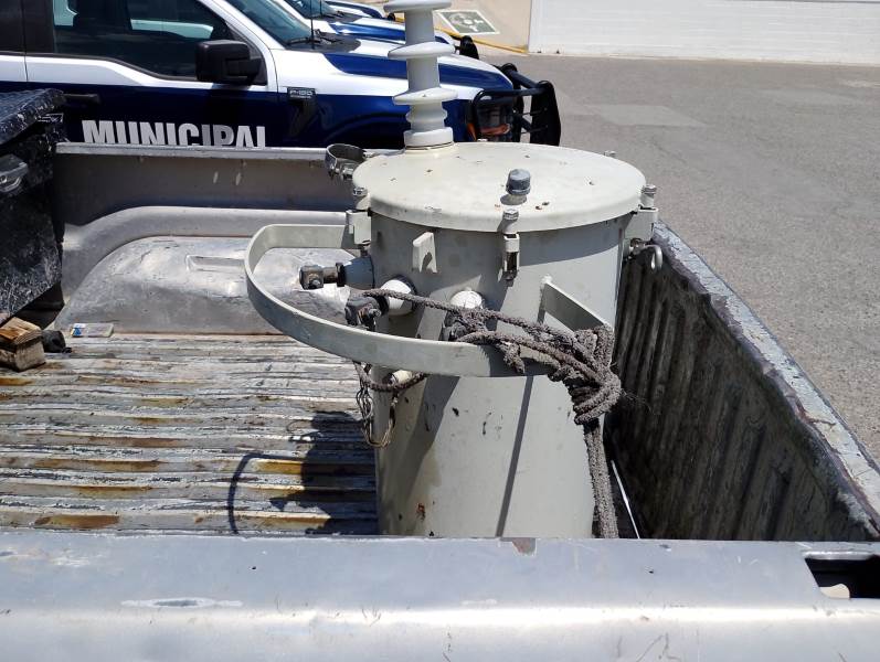 Sorprenden a tres sujetos robando un transformador en la colonia Kilómetro 20