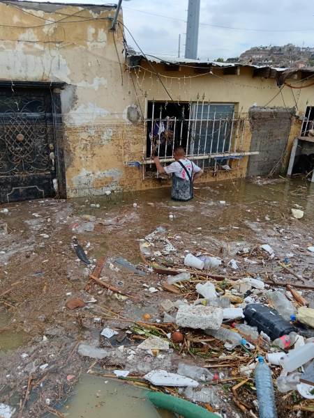 Registra gobierno municipal 250 viviendas dañadas por las lluvias