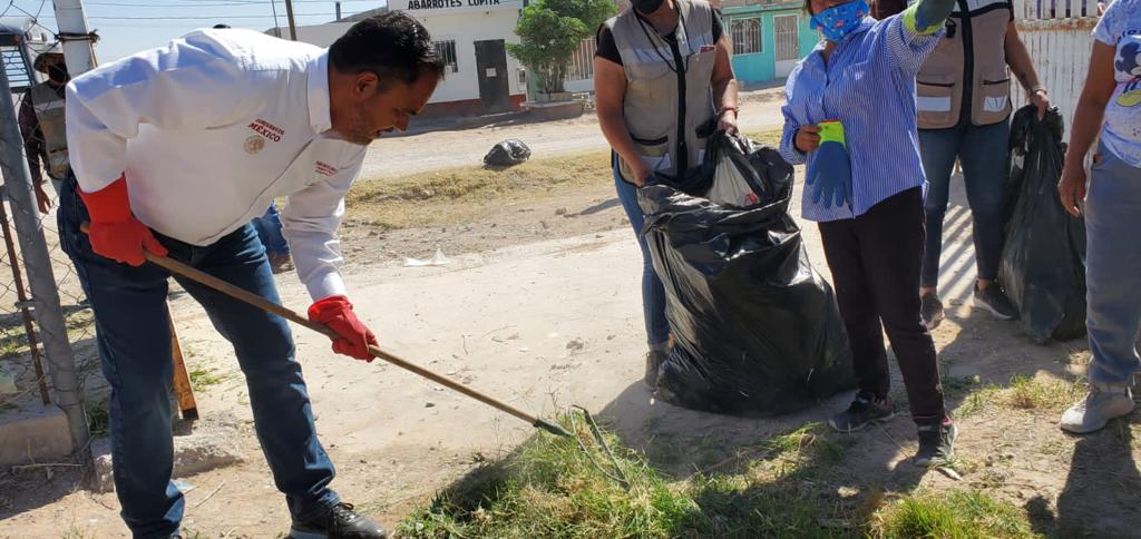 Unen esfuerzos bienestar, municipio y familias de tierra nueva en ciudad Juárez