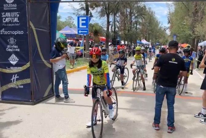 Brilla niña juarense Mariajose Arroyo en “Junior Bike 2024”