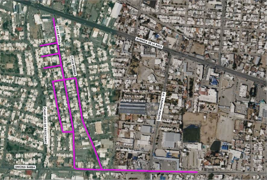 Cambia la JMAS drenaje en la colonia Olimpia