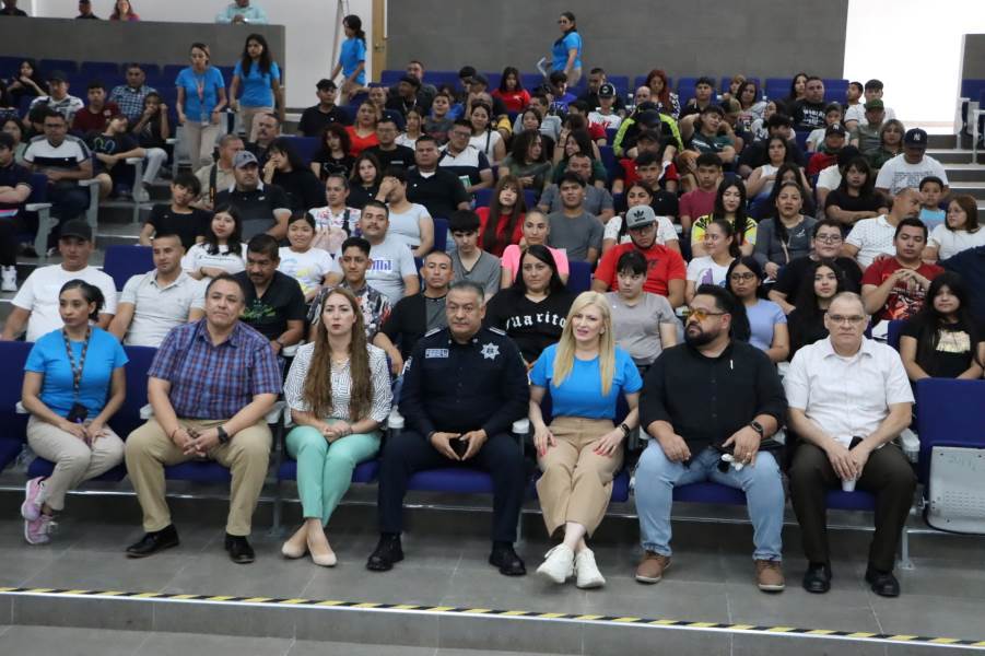 Policías Municipales conviven con sus hijos en el encuentro “Conectando Generaciones”