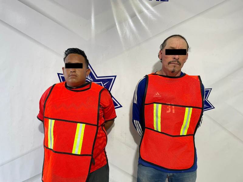 Arrestan a dos sujetos en posesión de marihuana