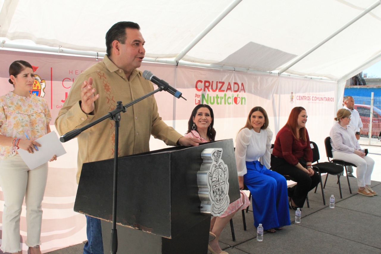 Encabeza Presidente Municipal Cruzada por la Nutrición