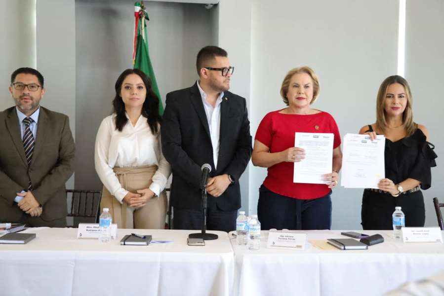 Congreso del Estado firma convenio con FONACOT 