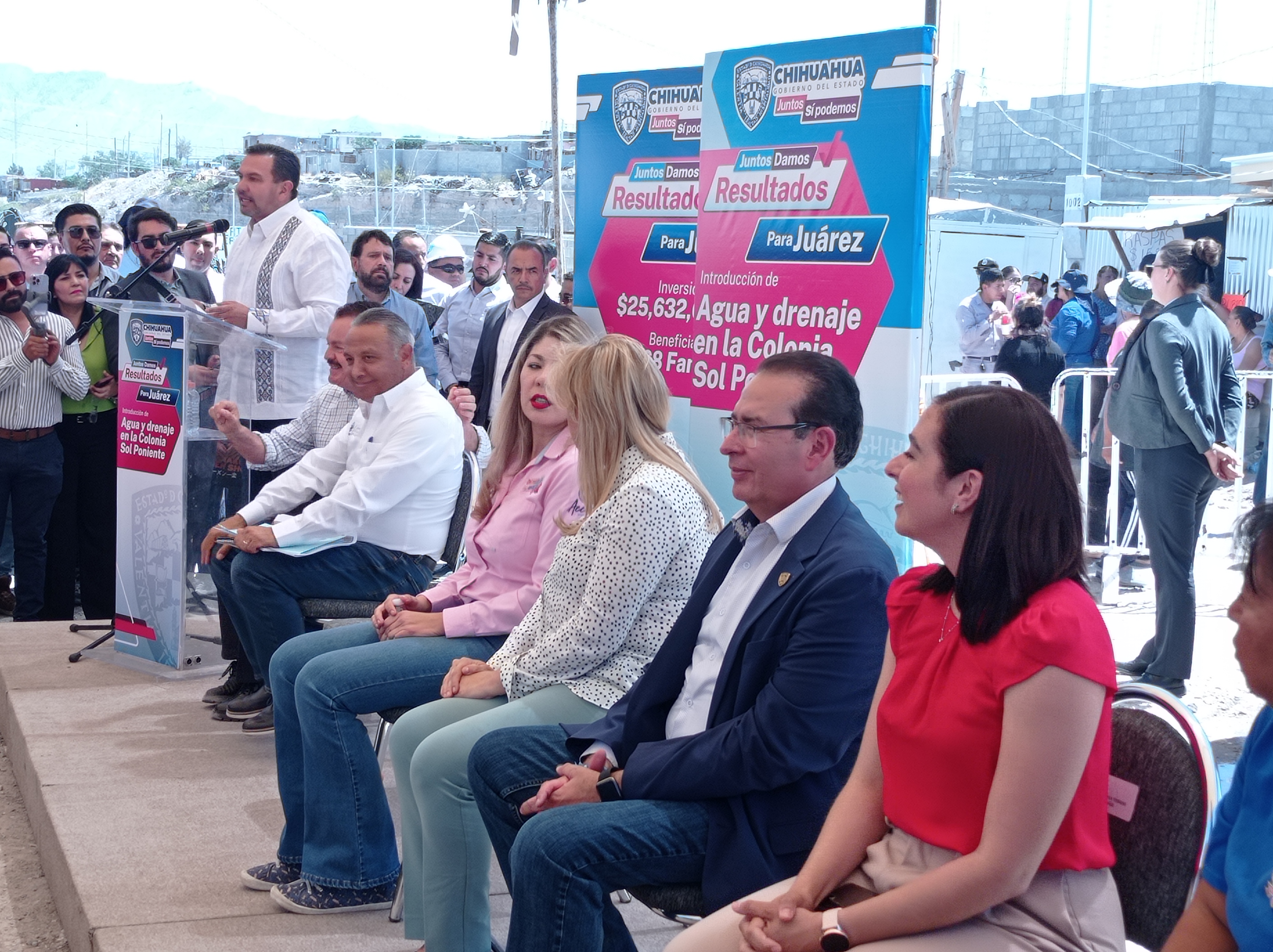 Arranca JMAS proyecto de drenaje y agua en Sol del Poniente.