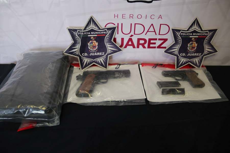 Atienden denuncia de Violencia Familiar y de Género y se asegura un arma de fuego