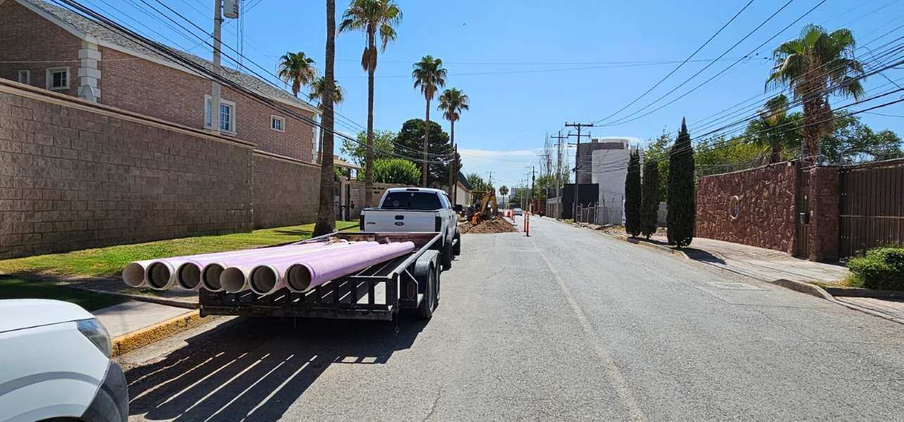 Instala la JMAS 410 metros de línea morada