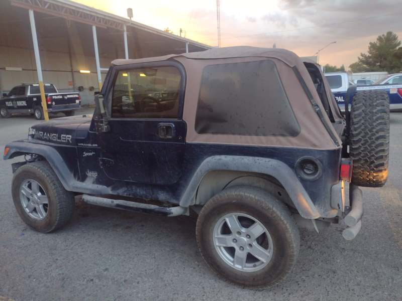 Traía vehículo robado