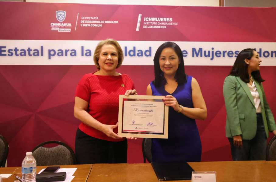 Reconocen al Congreso del Estado por estrategias de transversalización de la perspectiva de género