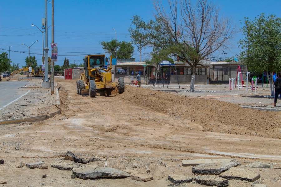 Invierte gobierno del estado más de 41 mdp en pavimentación en ciudad Juárez