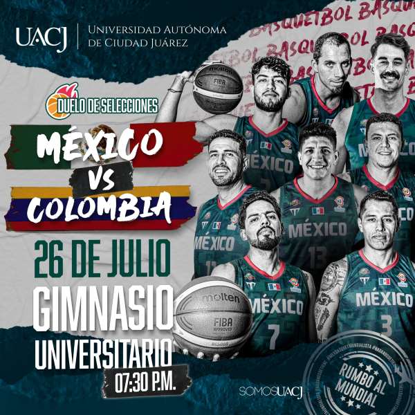 Selección Mexicana de Basquetbol jugará en la UACJ