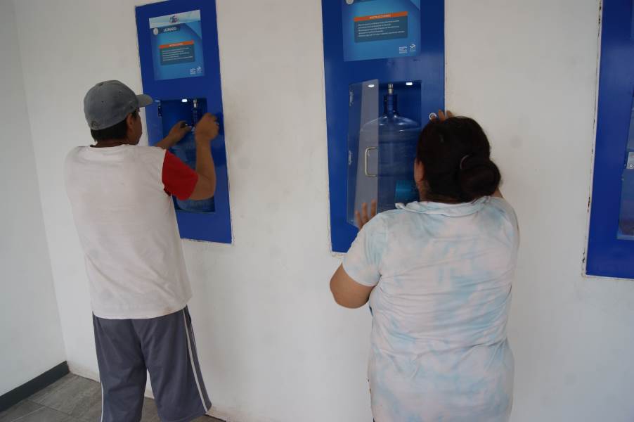 Inauguró la JMAS caseta de ósmosis inversa en el km 27