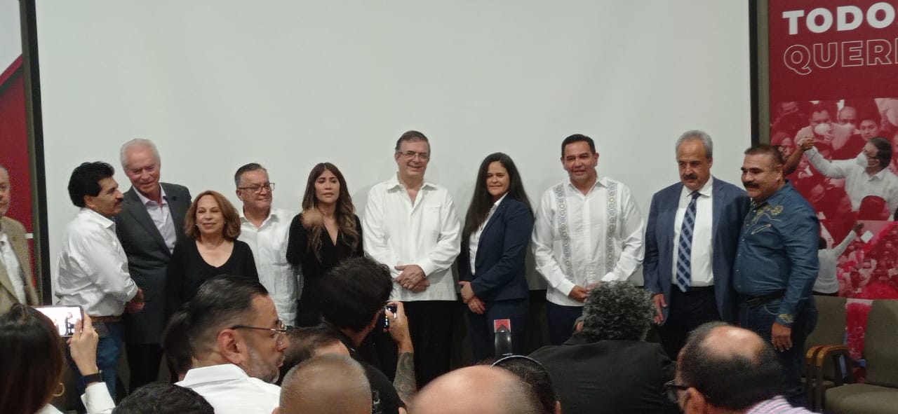 Marcelo Ebrard en visita a Juárez anunció que traerá inversión millonaria para infraestructura 