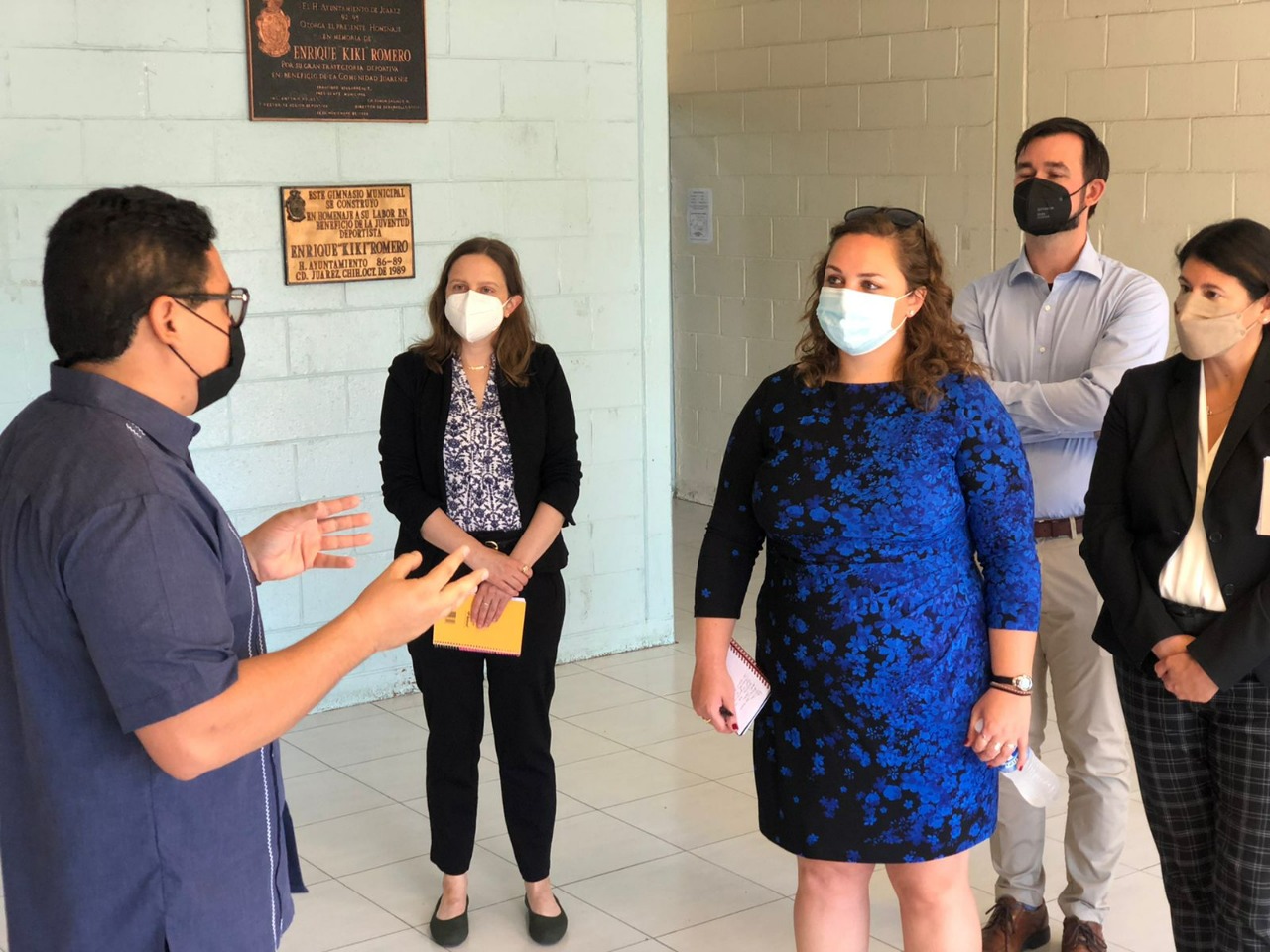 Supervisan albergue para migrantes Kiki Romero