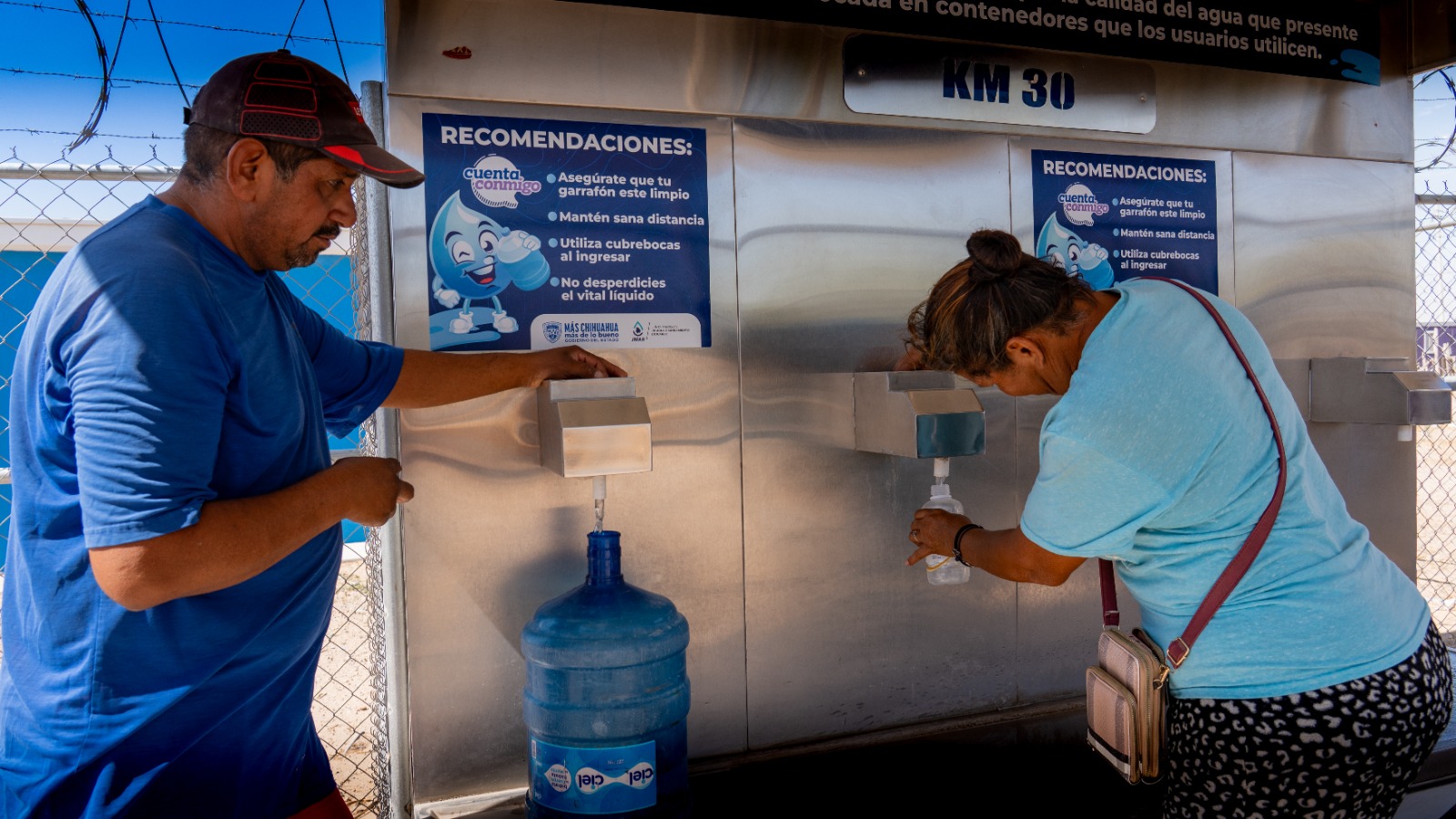 Remodela JMAS módulo de agua purificada en Las Maracas.