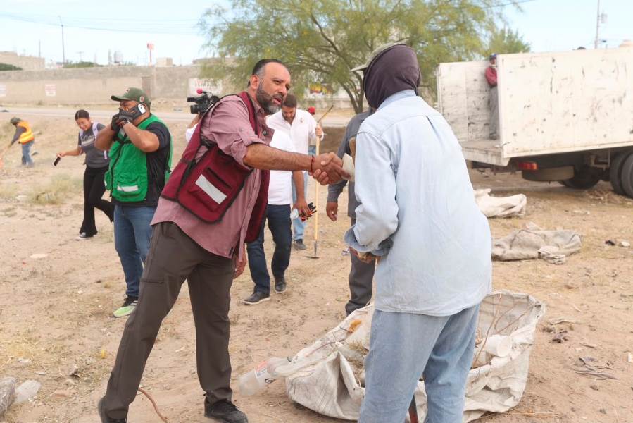 Arrancó programa "Juárez Amanece Limpio, Atención a las Causas" en Tierra Nueva