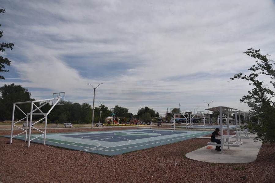 Concluyen rehabilitación del parque Las Rosas