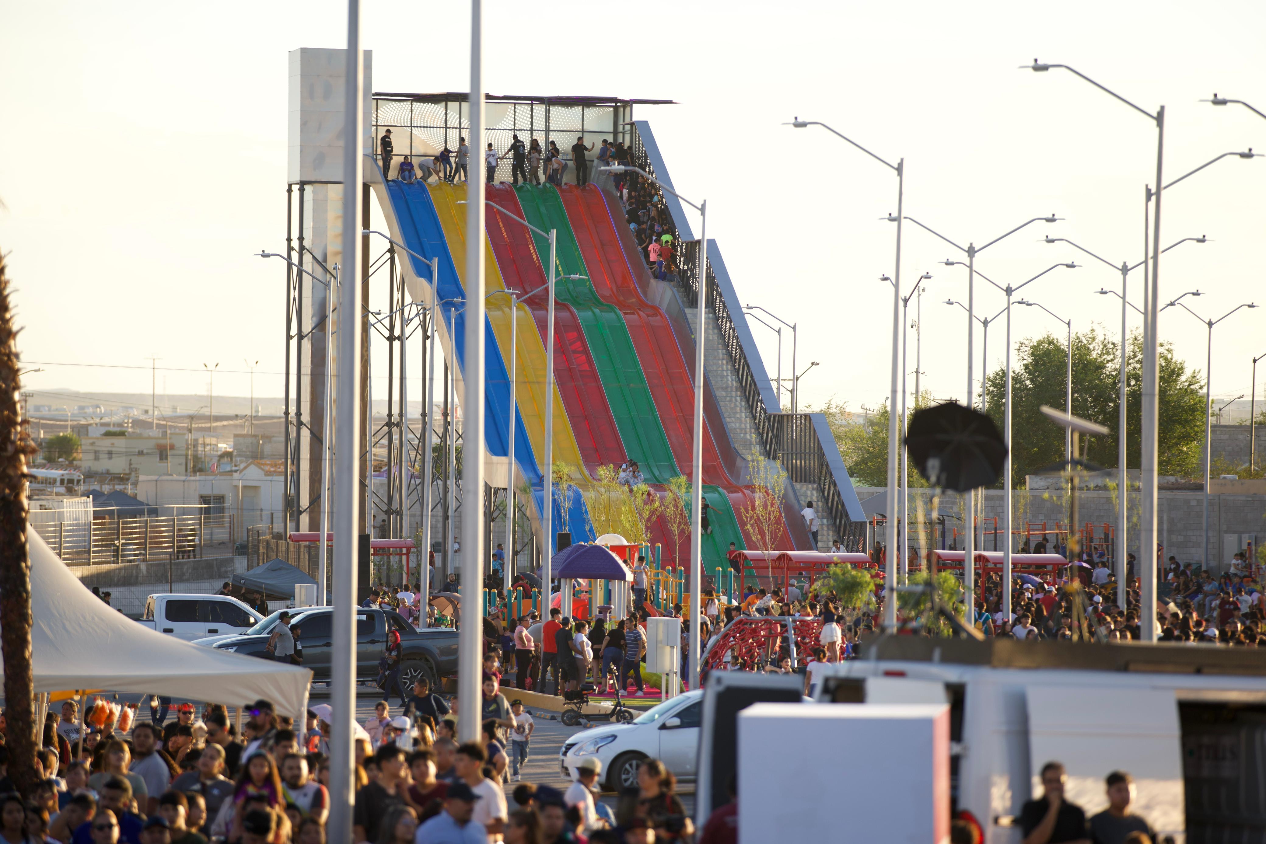 Inauguran Parque Urbano Suroriente con asistencia de 12 mil personas