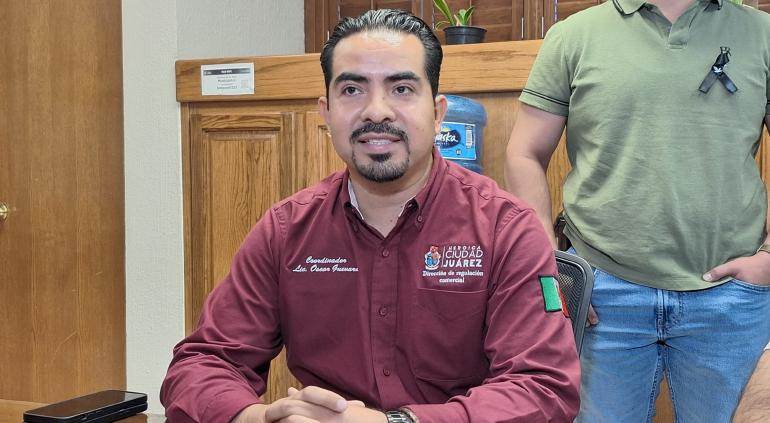 Nombran a Óscar Guevara como nuevo director de Regulación Comercial en Ciudad Juárez