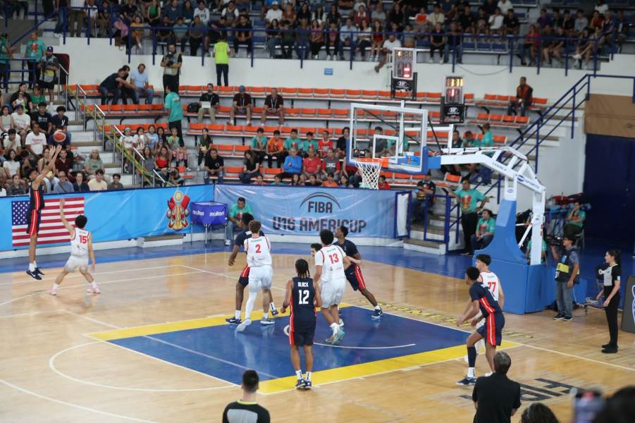 Inauguró alcalde el torneo FIBA U16 AmeriCup Basquetball 2025