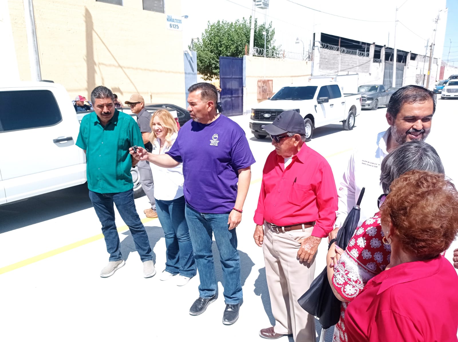 Entrega municipio calles pavimentadas con el esfuerzo ciudadano y SUMA.