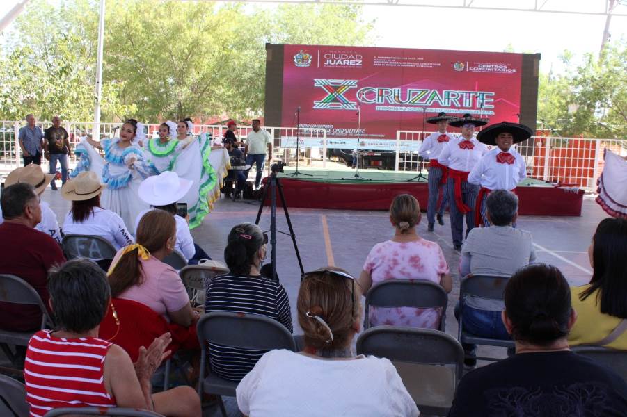 Realizaron Programa CruzArte en Centro Comunitario Casas Grandes