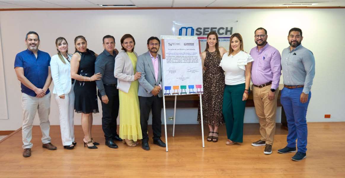 Firman convenio de colaboración “Juntos por la Educación al 100” para mejoramiento de escuelas