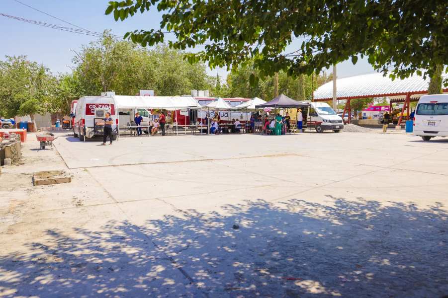 Llevan Cruzada por la Salud a Samalayuca
