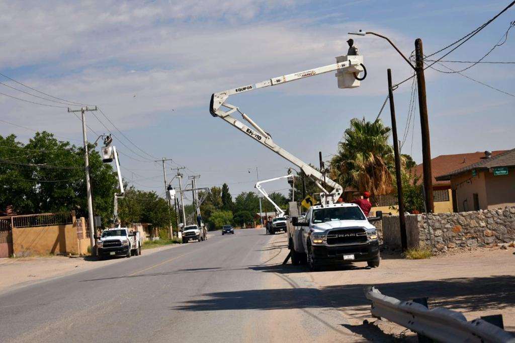 Instalarán más de 300 luminarias en ejido de San Agustín