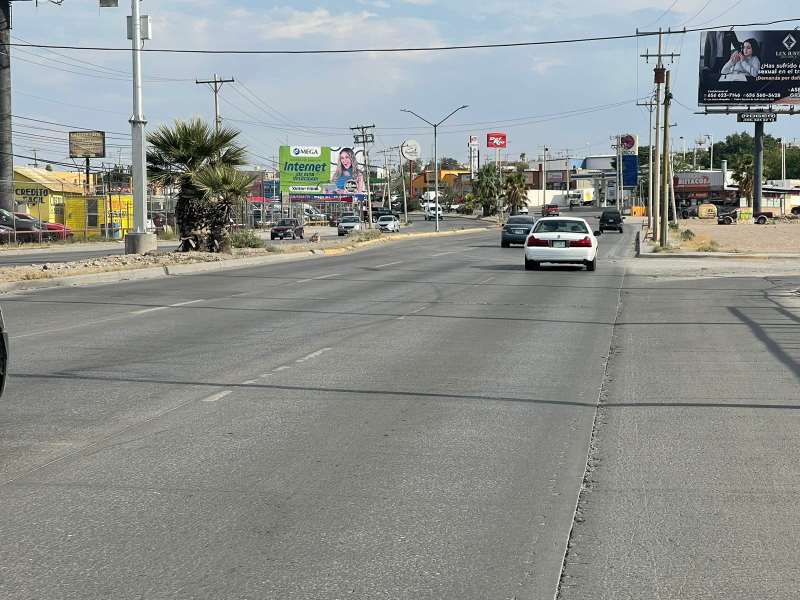 Piden extremar precauciones al conducir por la Paseo de la Victoria