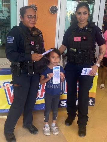 Conmemora SSPM “Día Naranja” con entrega de trípticos