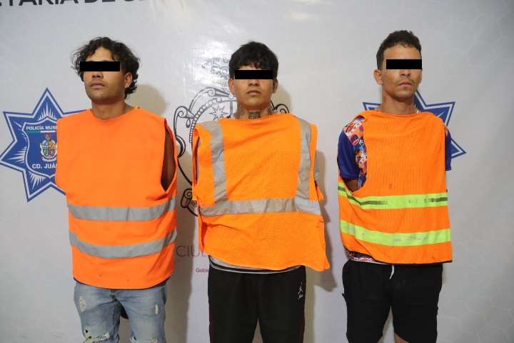 Arrestan a tres venezolanos señalados por el delito de lesiones dolosas