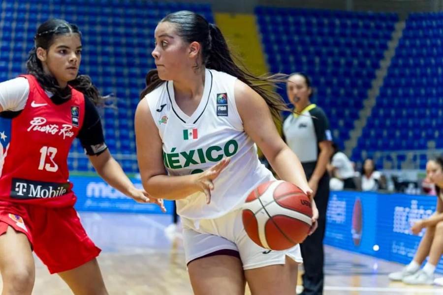 Destaca participación de juarense en el primer partido de la Selección Femenil de Baloncesto U-18