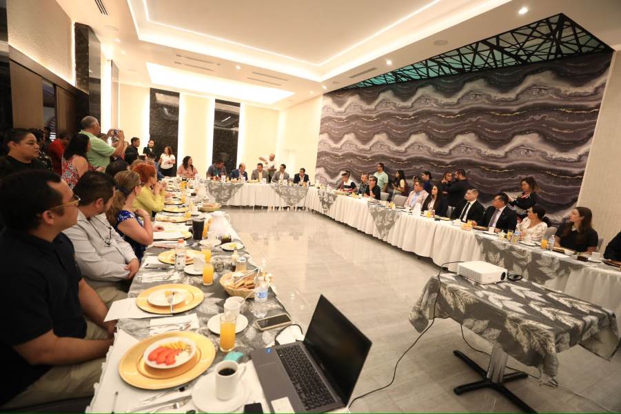 Reiteró Presidente Pérez Cuéllar a empresarios compromiso de trabajar coordinados por Ciudad Juárez