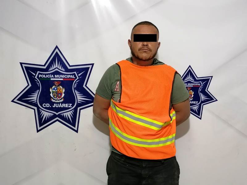 Detienen a sujeto por el delito de robo a negocio con violencia