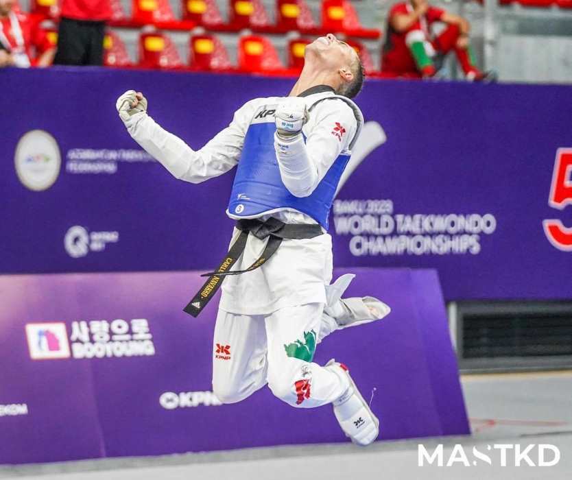 Juarense obtiene medalla de bronce en Campeonato Mundial de Taekwondo 2023