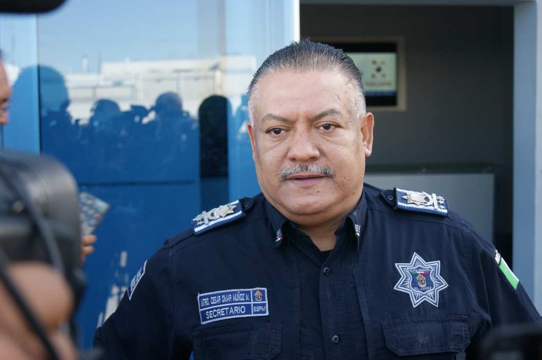 Mantiene Policía Municipal cercanía a migrantes que permanecen en El Chamizal.