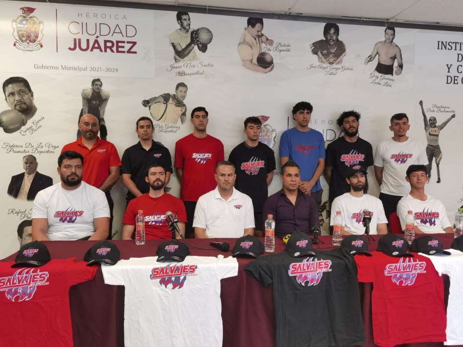 Presentan Roster del equipo Salvajes de Juárez en el CIBAPAC